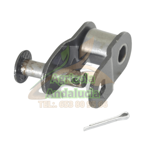 Empalme curvo 1/2 eslabón cadena ASA-80 Reforzada