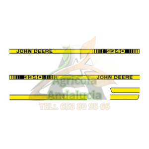 Juego pegatinas John Deere 3340