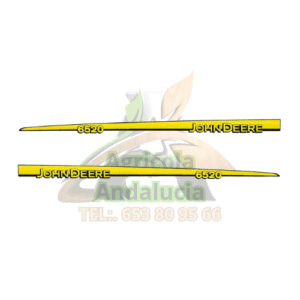 Juego pegatinas John Deere 6520