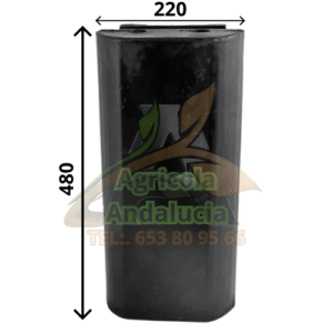 Taco de goma vibro tipo CB-80