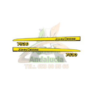 Juego de pegatinas John Deere 7530