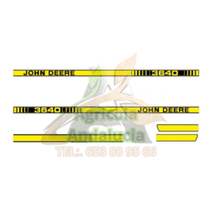 Juego pegatinas John Deere 3640